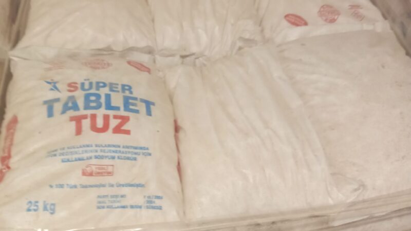 Yemek Tuzu Işık Su Buharı