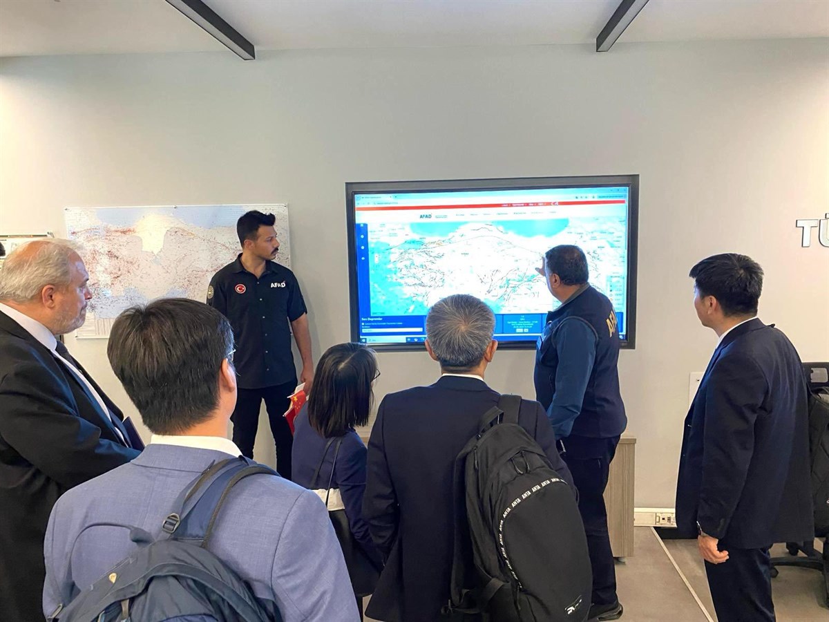 Çin deprem Ziyareti, Bursa Afad