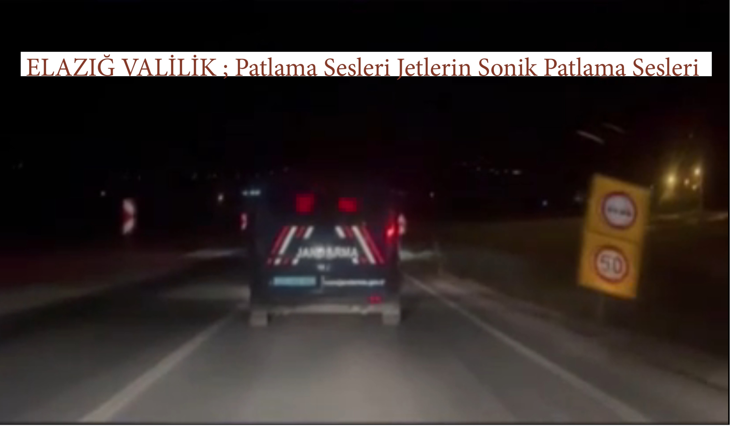 Valilik Açıkladı Sonik Patlama Sesleri